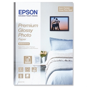Epson S042155 premium fotopapier / glanzend / A4 / 255 gr. / 15 vel